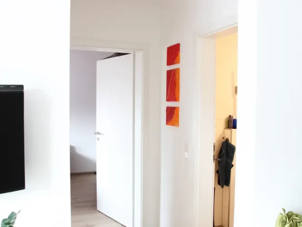 Gepflegte Wohnung mit zwei Zimmern sowie Balkon und Einbauküche in Herzogenaurach