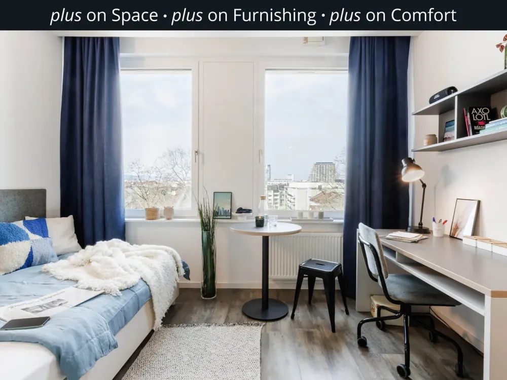 THE FIZZ Frankfurt plus - Vollmöblierte & Ausgestattete Apartments für Studierende