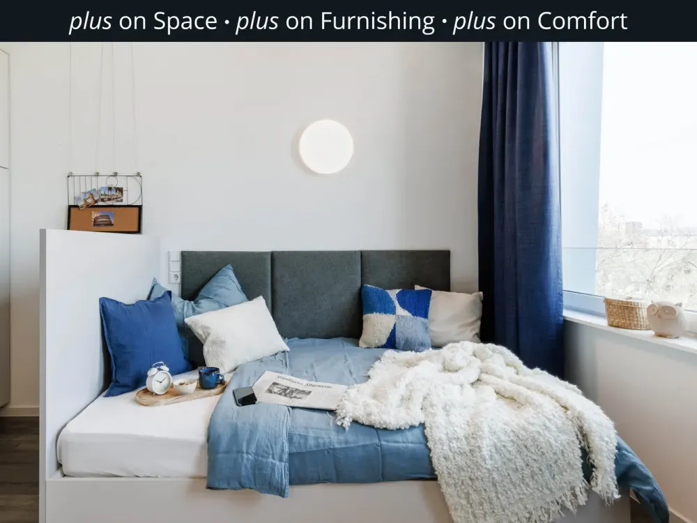 THE FIZZ Frankfurt plus - Vollmöblierte & Ausgestattete Apartments für Studierende