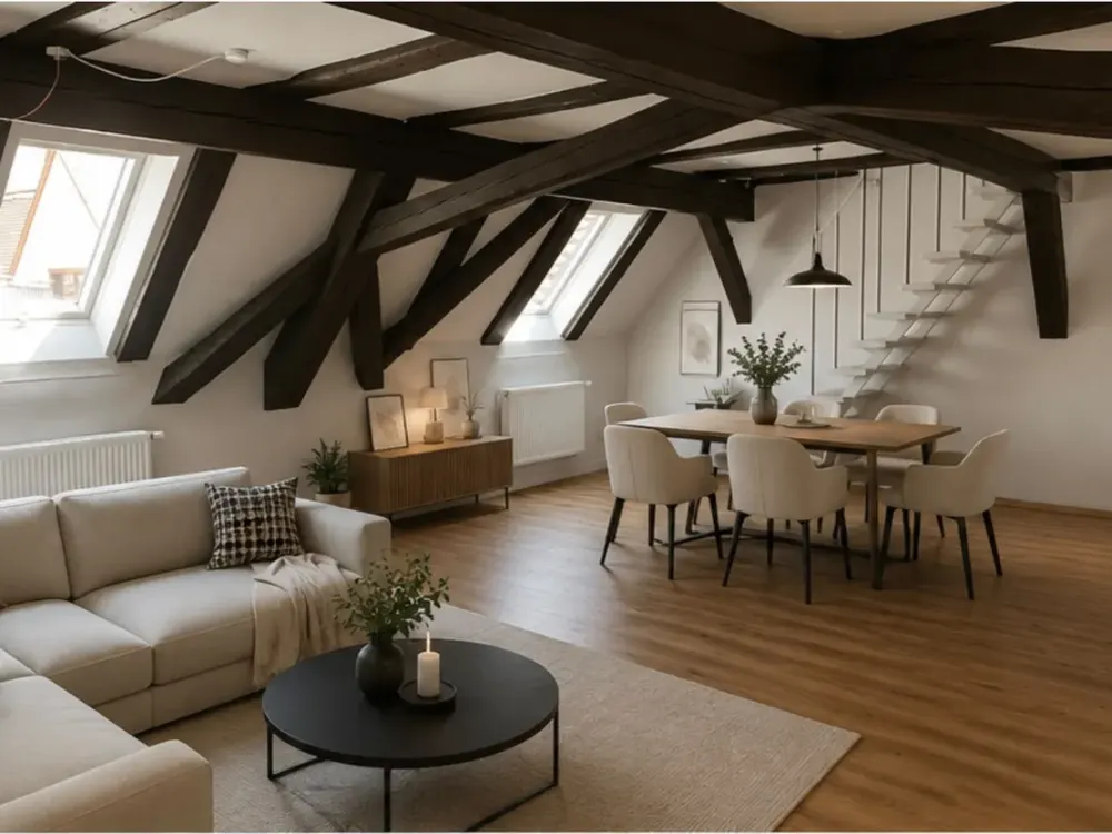 Dachstudio mit Balkon in Herzogenaurach