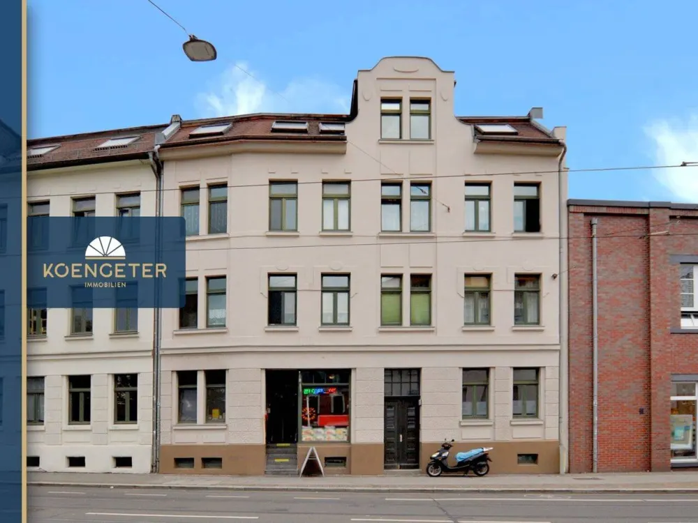 NEU: Viel Licht, viel Raum: Charmante Dachgeschosswohnung mit offener Küche in Leutzsch!