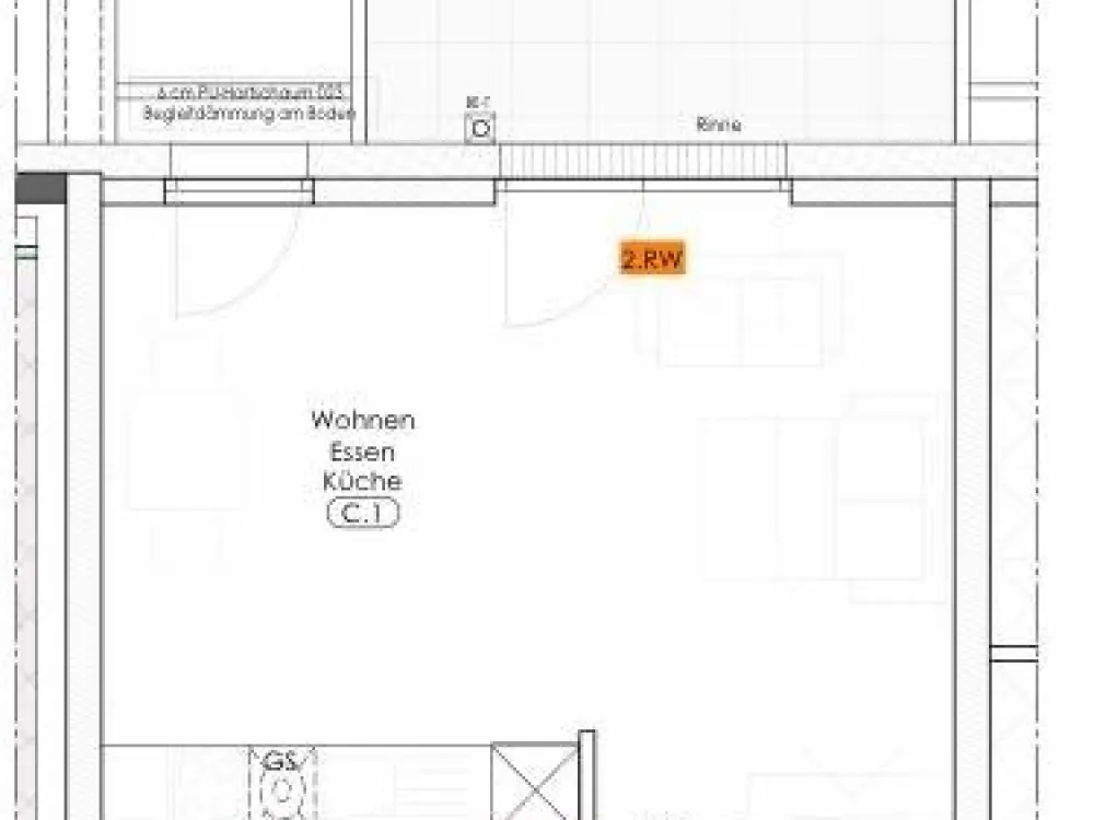 1-Zimmer Neubauwohnung verfügbar ab 01/2027 in Schönaich 71101