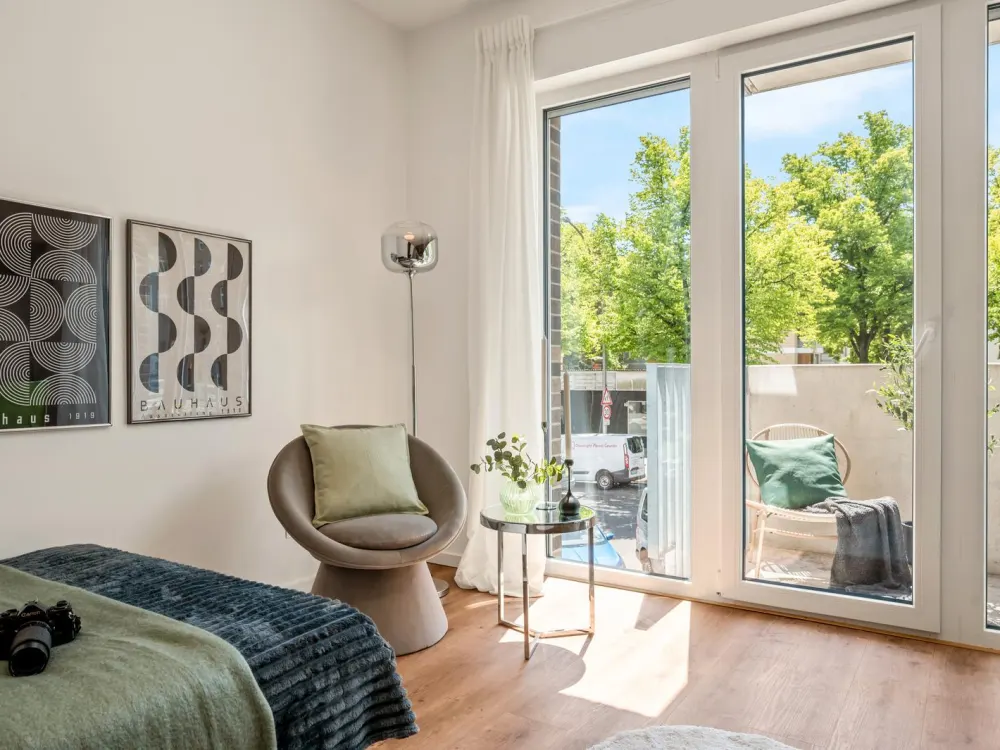 Ideal für Studenten, Möbliertes 1-Zimmer-Apartment in Berlin-Tempelhof