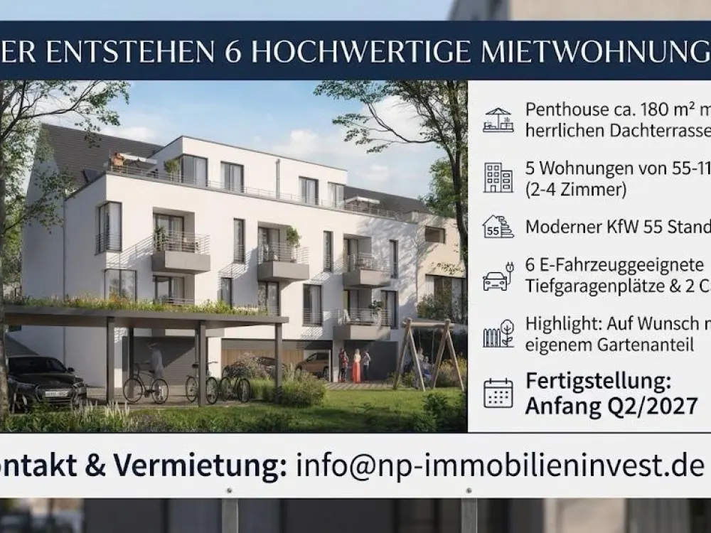 Individuell Wohnen: BO-Wiemelhausen Neubau 6-FH