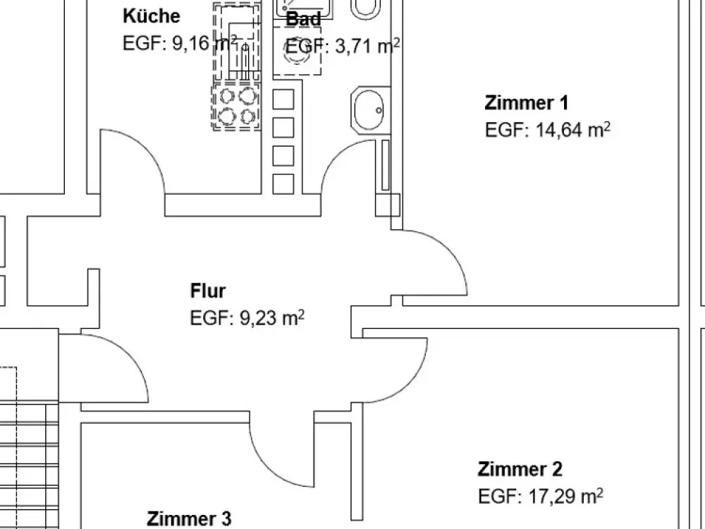 Ansprechende 3 ZKB in Bad Wilhelmshöhe!