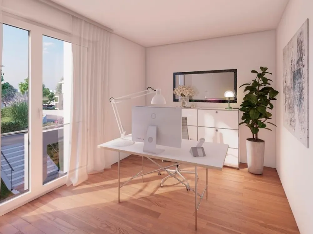 Exklusive 3-Zimmer-Wohnung mit Kamin, Balkon & Aufzug in Stockum