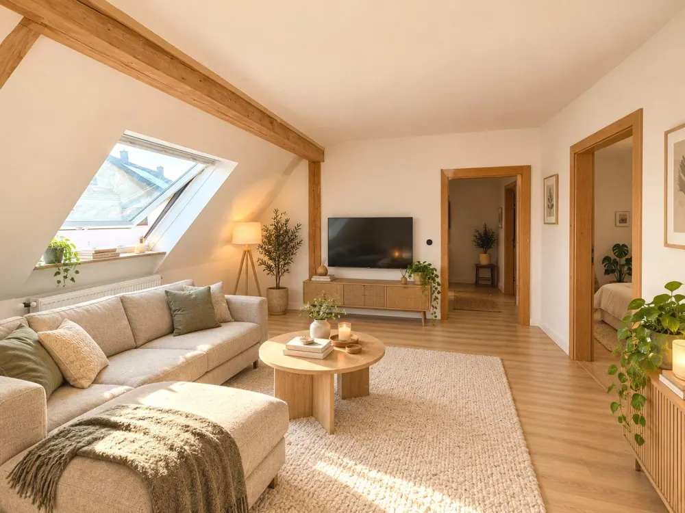 Erstbezug nach Modernisierung - DG-Wohnung in Steinmauern