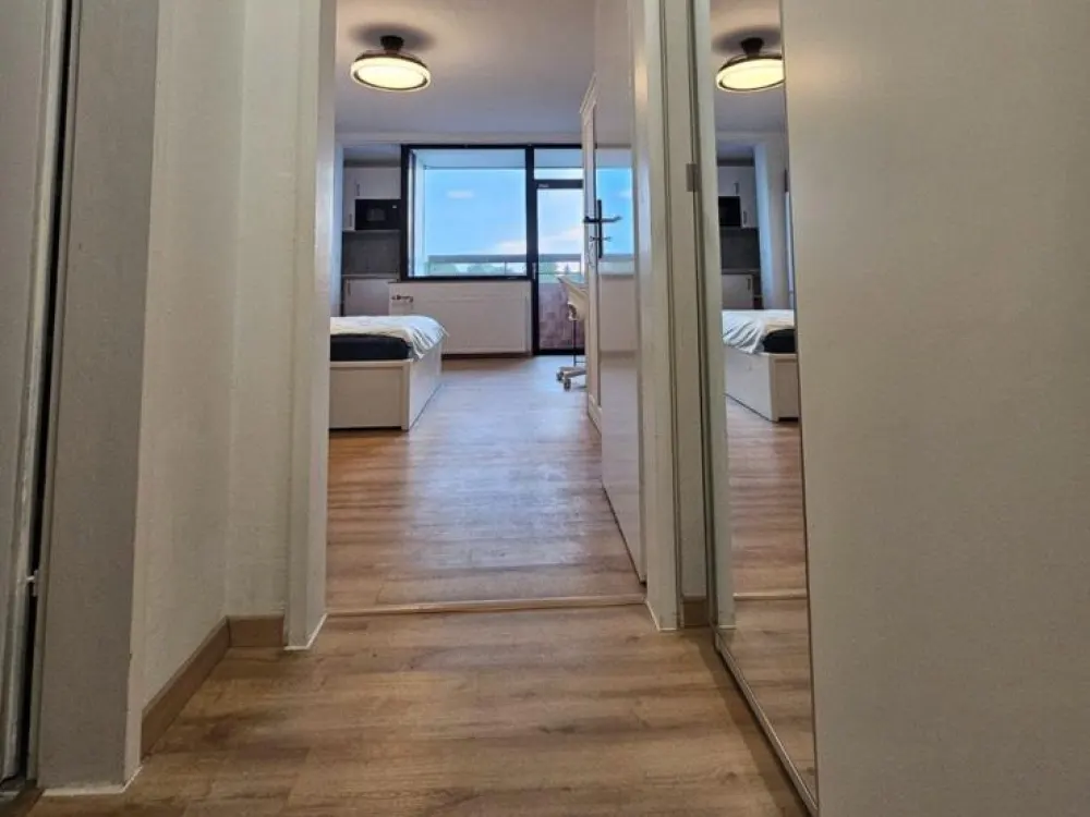 AB OKTOBER - Möblierte 1-Zimmerwohnung mit Balkon am Wöhrder See