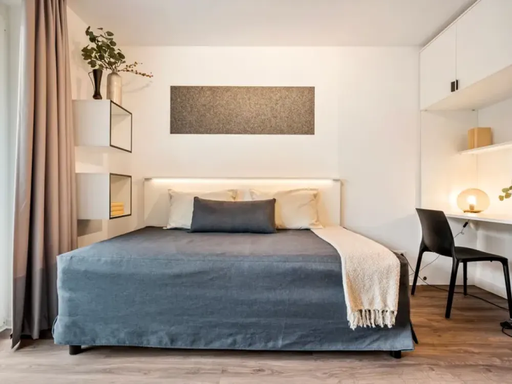Vollmöbliertes Apartment - All incl. Miete, Fahrradkeller, Aufzug S+