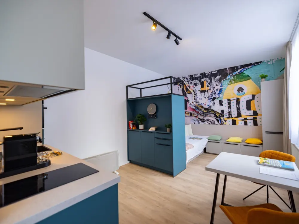 2-Room New-Build Apartment with Fitted Kitchen