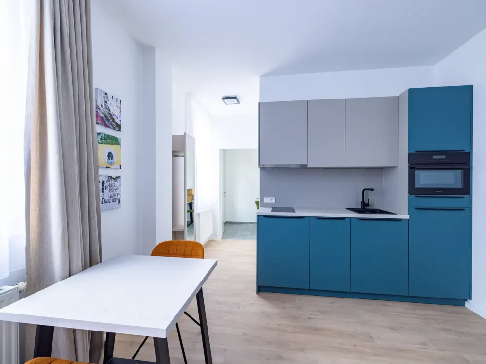 2-Room New-Build Apartment with Fitted Kitchen
