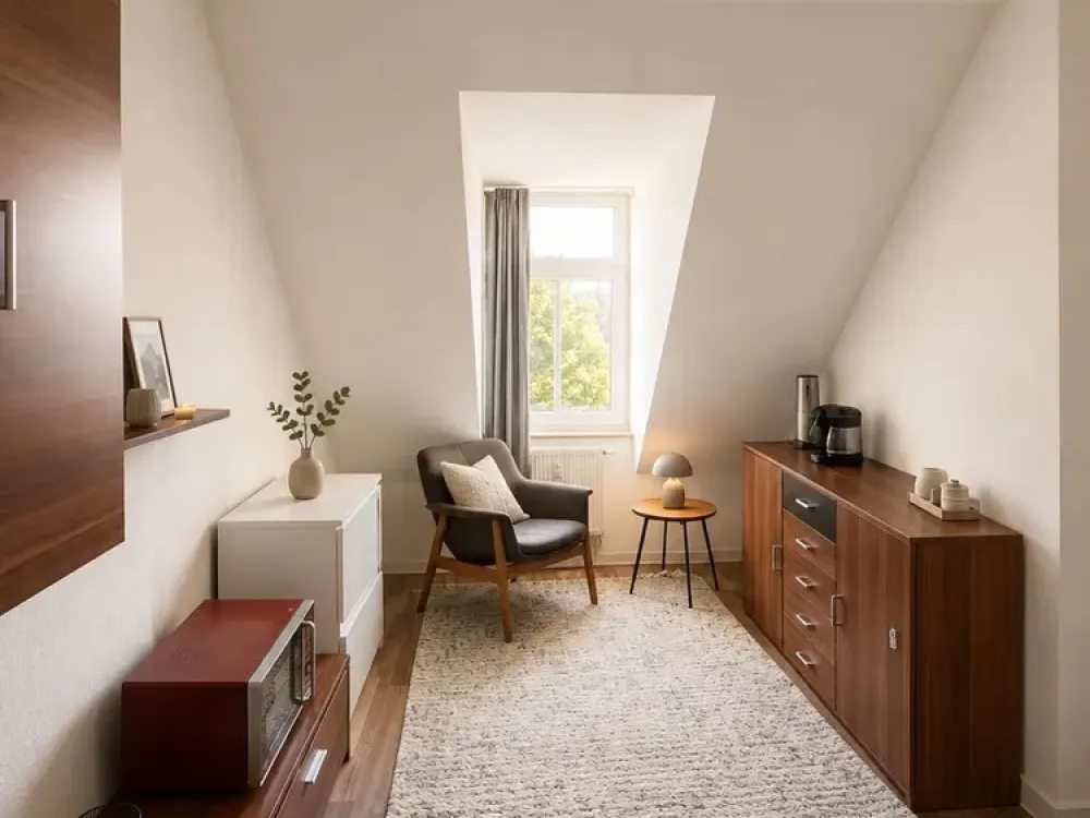 Zentrale 3-Raum Wohnung mit EBK in Coswig