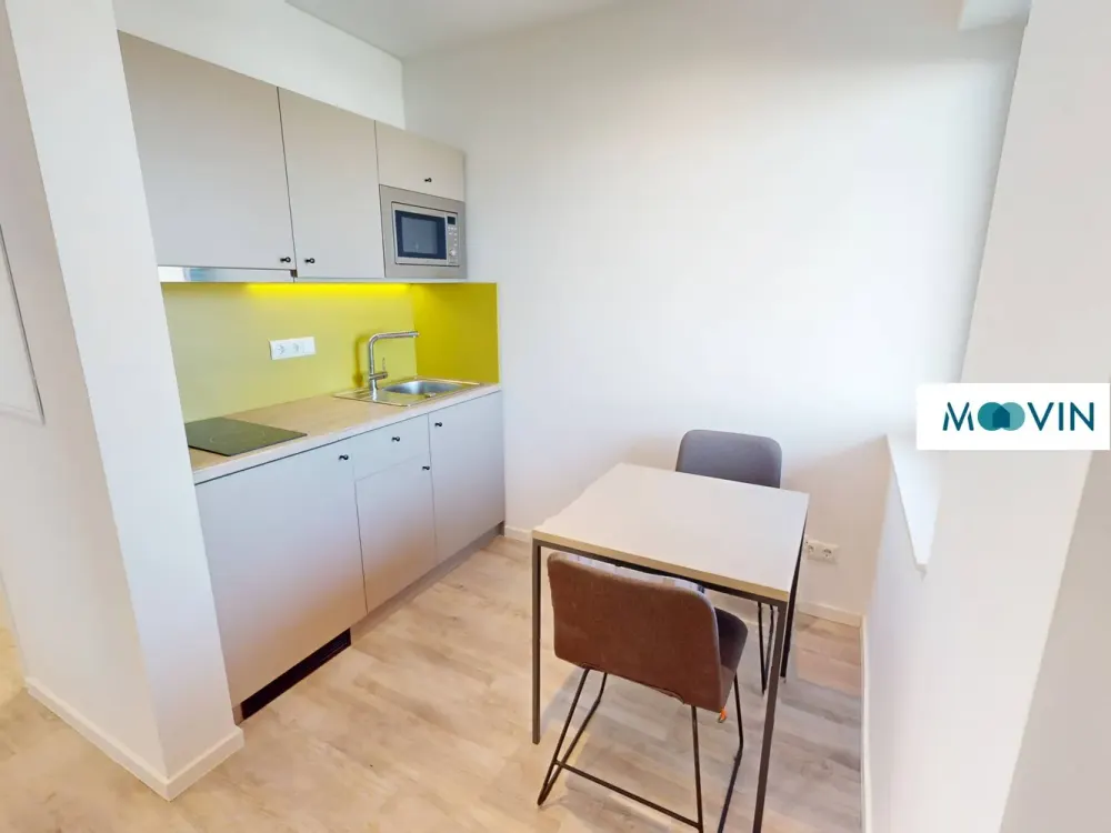 URBAN BASE: Vollmöbliertes Standard-Apartment mit EBK, ALL-IN-MIETE, UVM. am Rheinufer