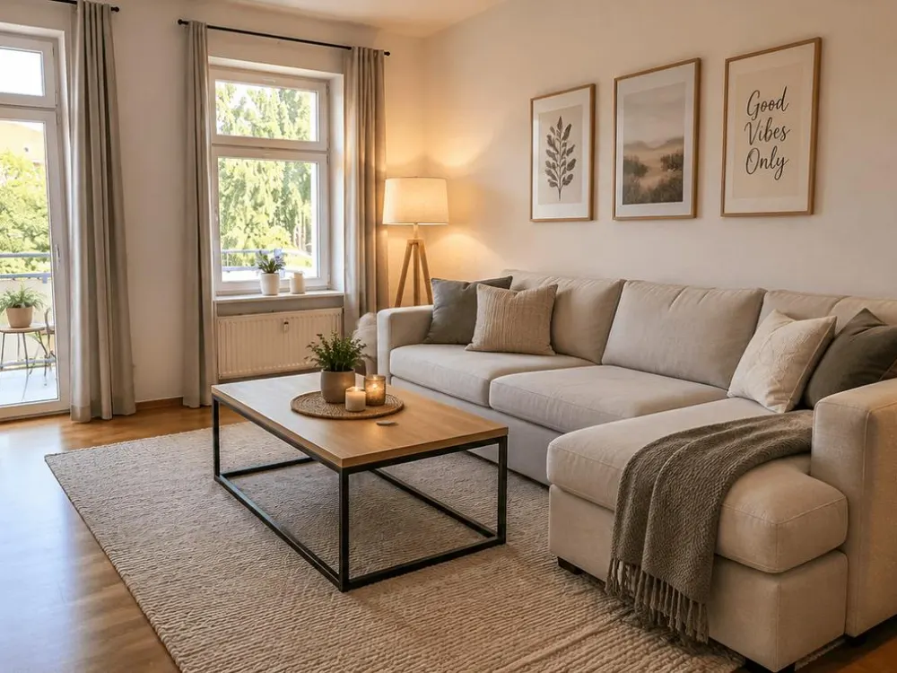 ***Attraktive 2-Zimmer-Wohnung mit Balkon und Einbauküche im Leipziger-Osten***