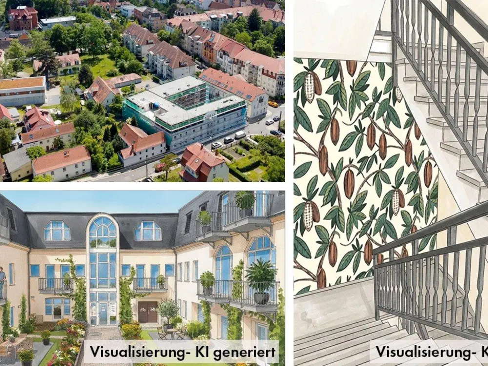 3-Room Ground Floor Apartment with 13 m² Terrace in Laubegast