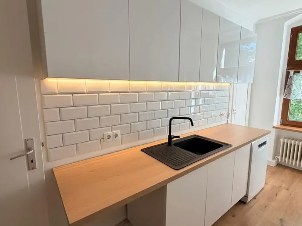 65m Wohnung Berlin Spandau, Balkon + Garten - 1 Min zur Havel + Koeltzepark