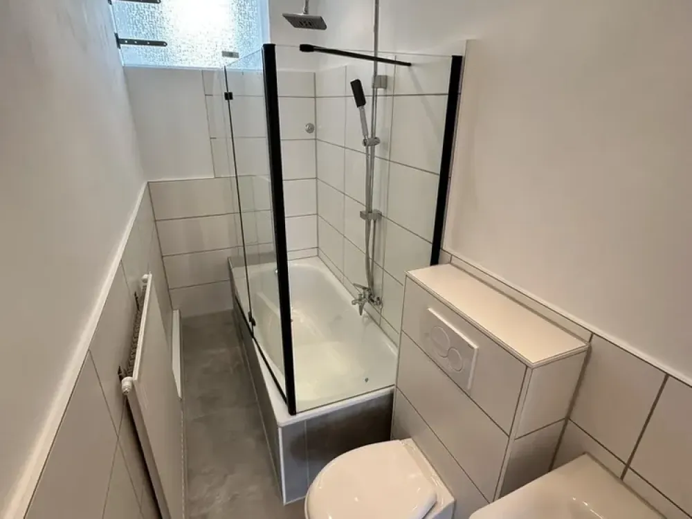 65m Wohnung Berlin Spandau, Balkon + Garten - 1 Min zur Havel + Koeltzepark