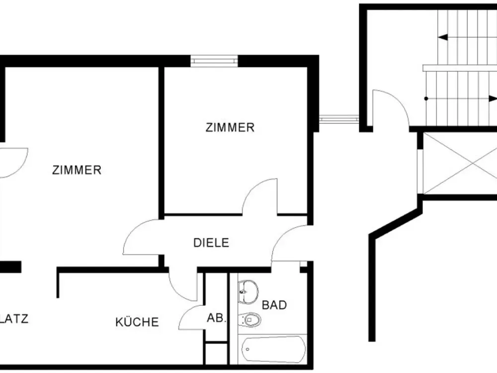 2-Room Apartment in Ehrenfeld with WBS