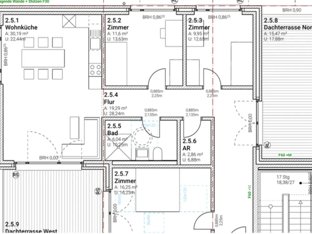 Exklusive Penthouse-Wohnung mit Erstbezug in Sendenhorst Albersloh