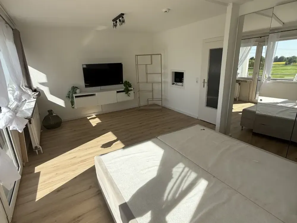 AB SOFORT !! Möblierte deluxe 1-Zimmerwohnung in Weiterstadt mit Balkon zu vermieten