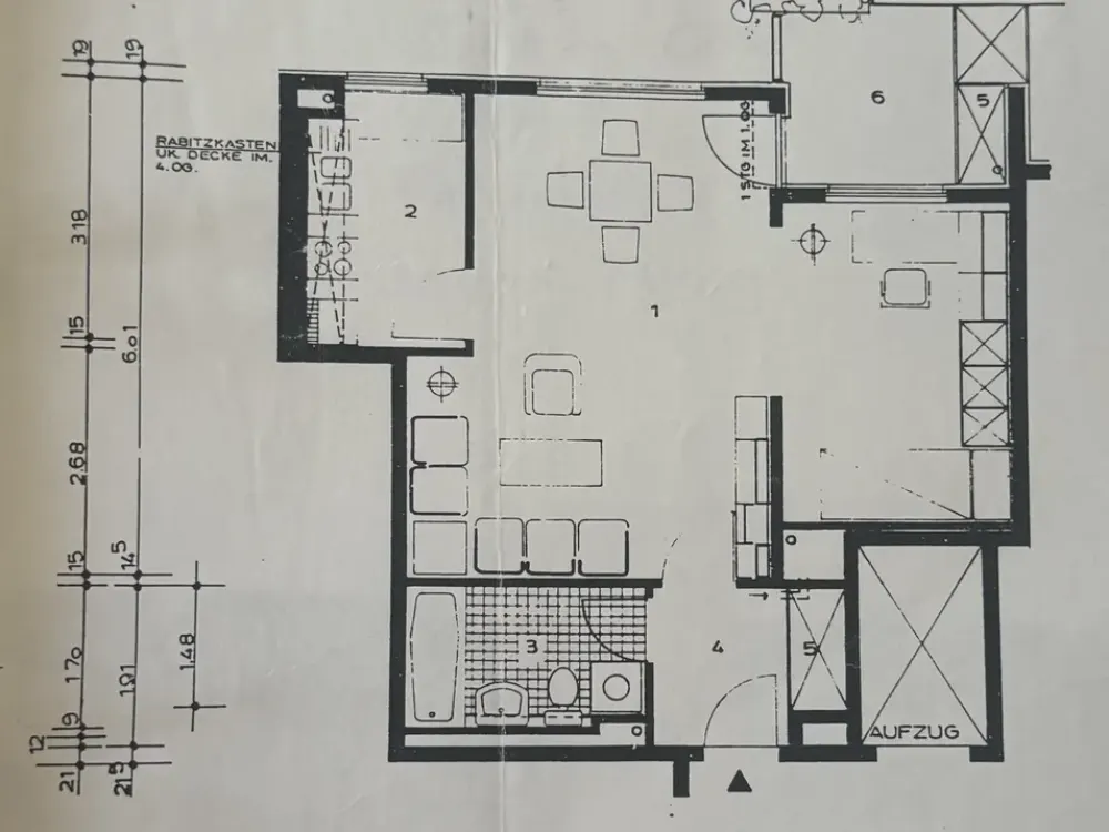 Helle 2-Zimmer-Wohnung mit Ausblick