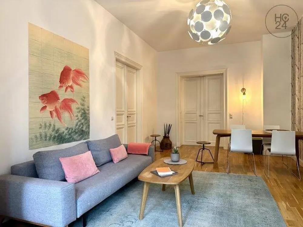 Zauberhaftes Kleinod in der SÜDVORSTADT: modern + exklusiv möblierte 3-Raum-Wohnung im beliebte