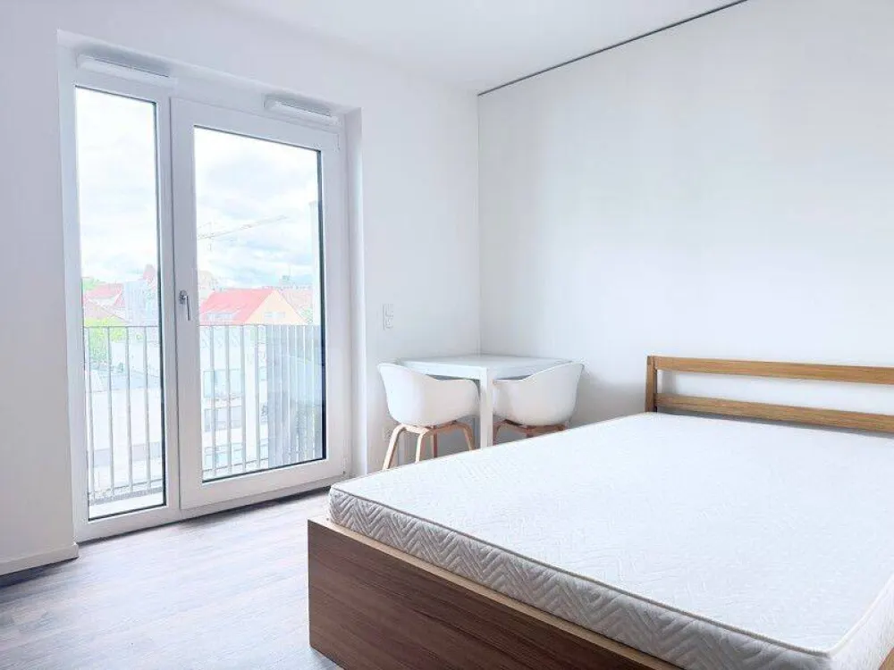 Möbliertes Wohnen im Rosensteinquartier: modernes 1-Zimmer-Appartment