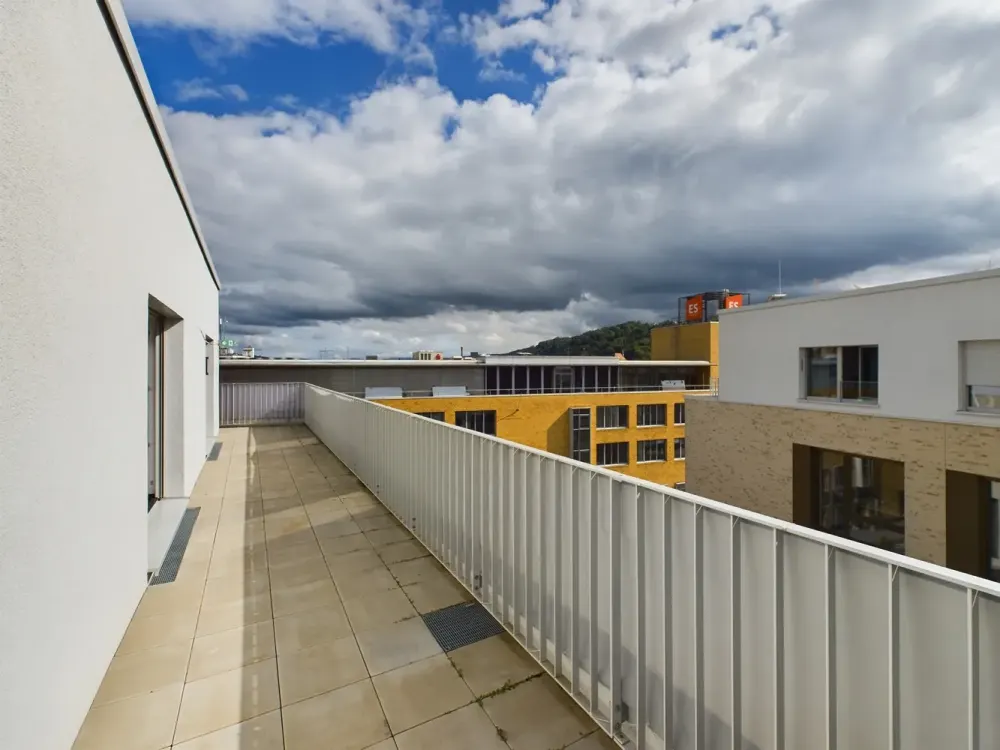 Moderne Penthousewohnung im Zentrum Esslingens mit einzigartiger Terrasse und Panoramaausblick