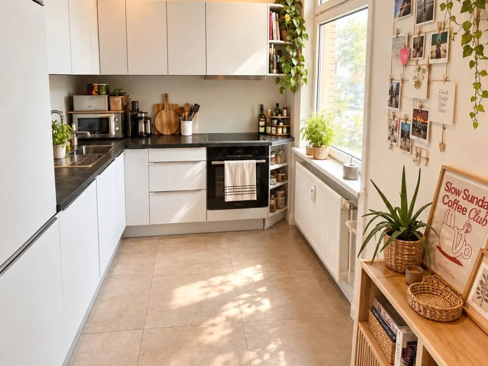 Tausch:Lichtdurchflutete 3-Zimmer EBK Wohnung Garten u Balkon