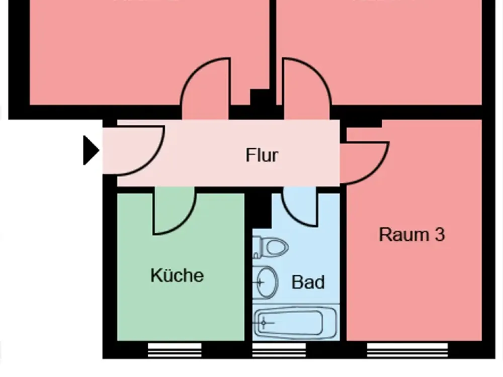 Charmante 3-Zimmer-Etagenwohnung in Castrop-Rauxel, Vielfältiges Wohnerlebnis auf 59,68 m²