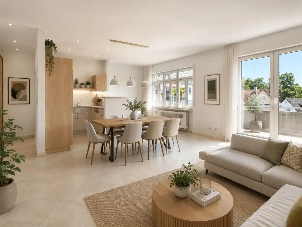 *Esslingen-Altstadt* 2 Zi.-Wohnung mit EBK und Balkon