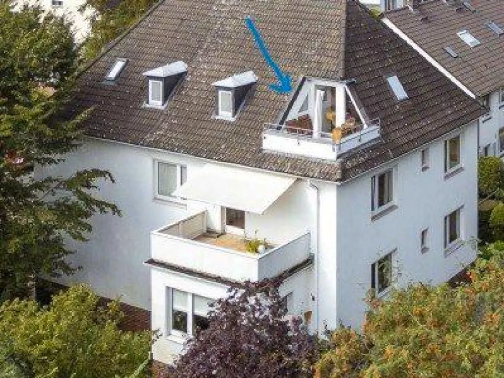 74 m² DG-Wohnung | Westbalkon | Blick ins Grüne | Waldhausen