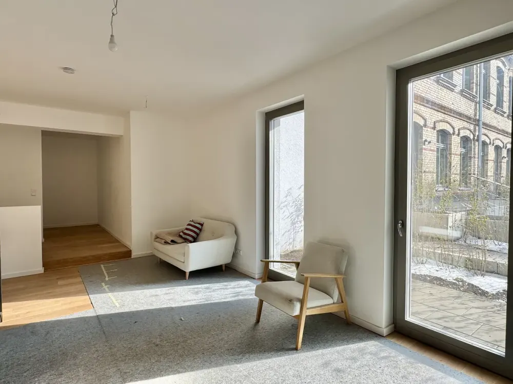 Wohnung im Innenhof mit Südterrasse