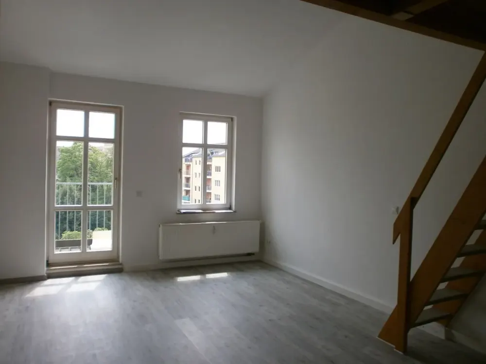 Traumhafte Dachgeschoss-Wohnung mit Balkon im Herzen von Leipzig