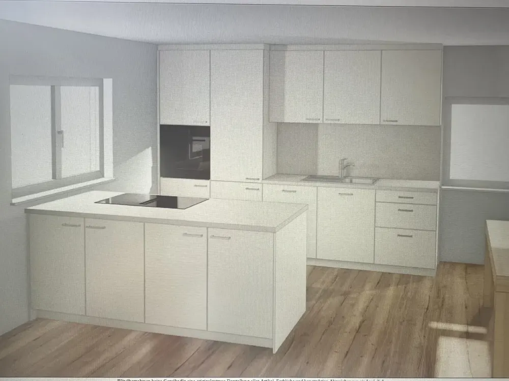 First occupancy after complete renovation 4.5-room apartment south of Ravensburg