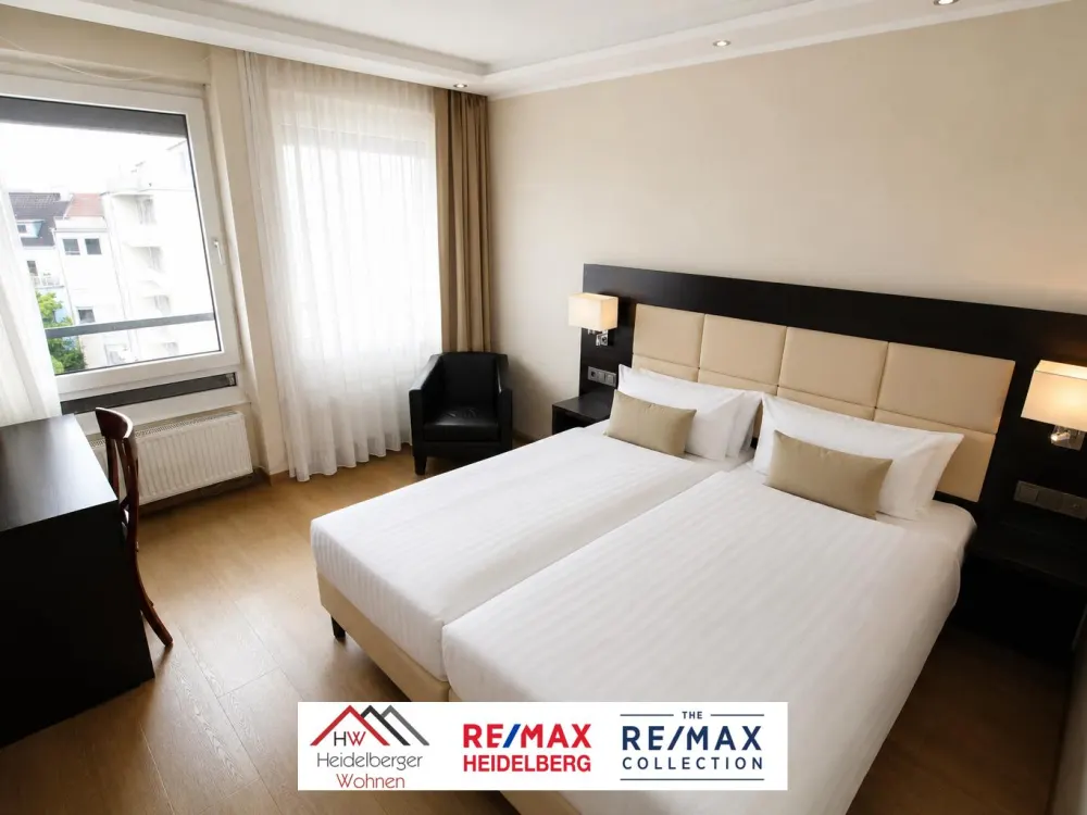 Hotel Atmosphere: Fully Furnished Former Hotel Room in Karlsruhe for Rent