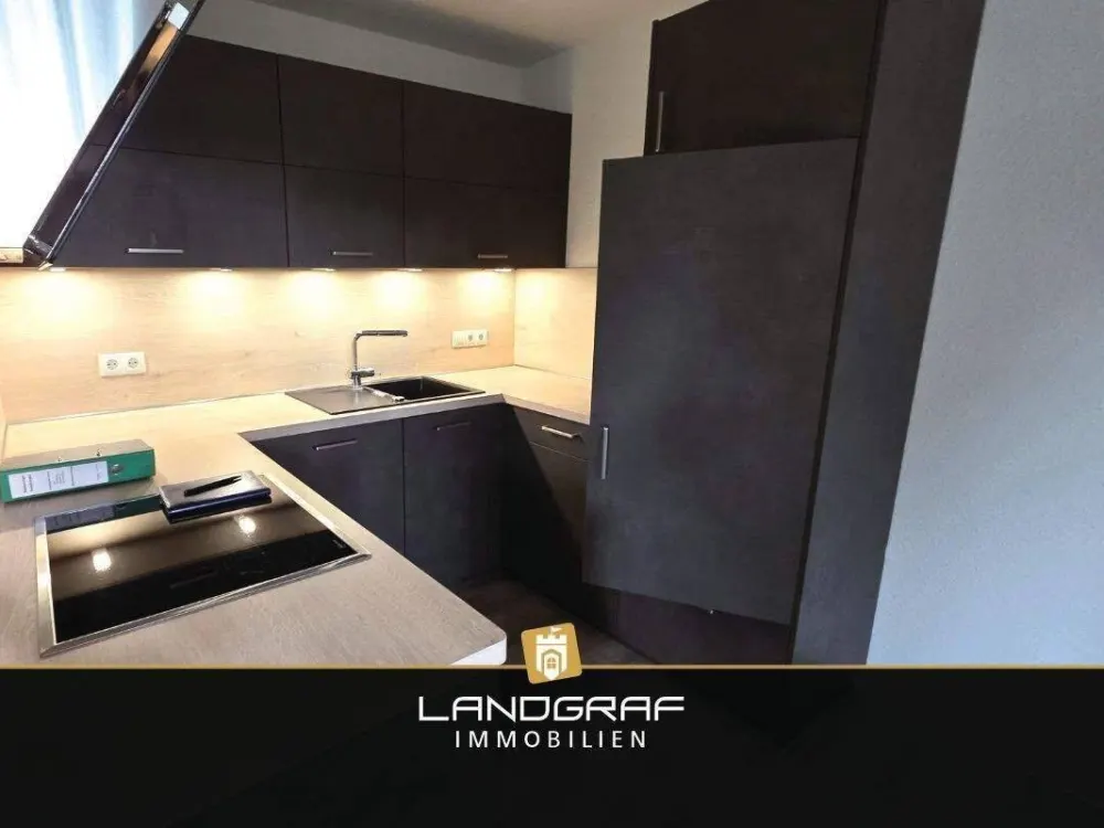 Barrier-free 2-room apartment for 1 person, Terrace & small garden
