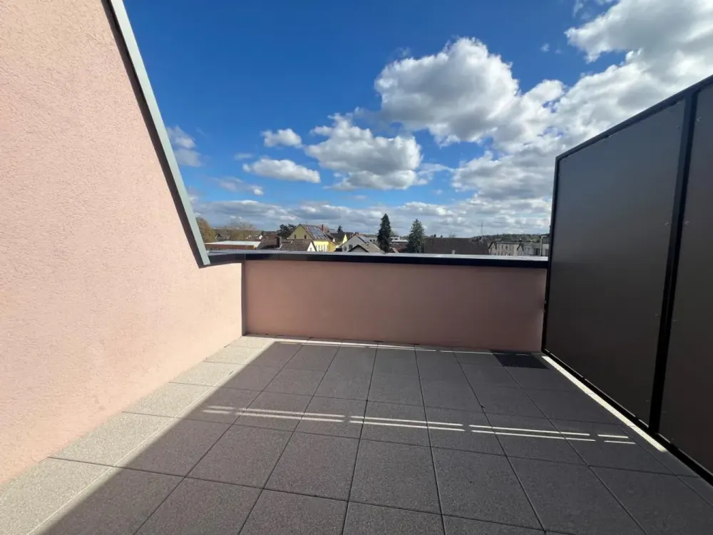 Modern penthouse above the roofs of Lämmerspiel! WE 01.03.02