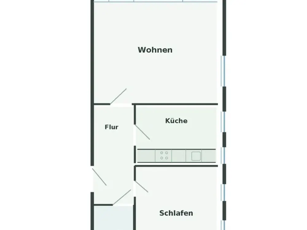 First occupancy after renovation: High-quality apartment with southwest balcony