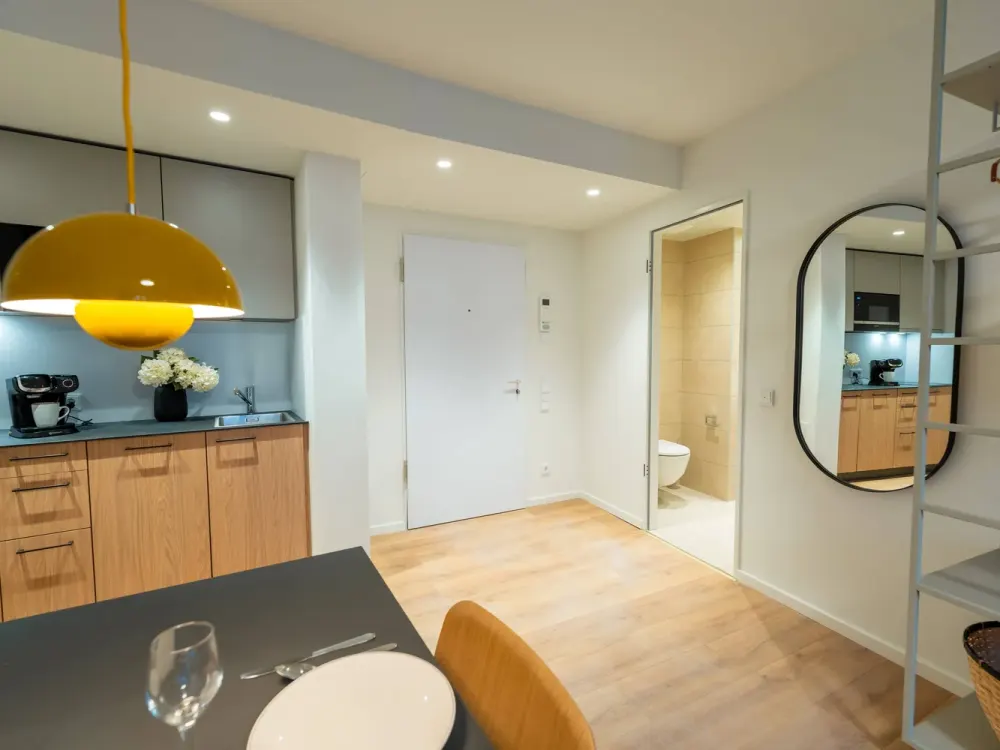Topmoderne und vollmöblierte Studioapartments im Neubau-Erstbezug