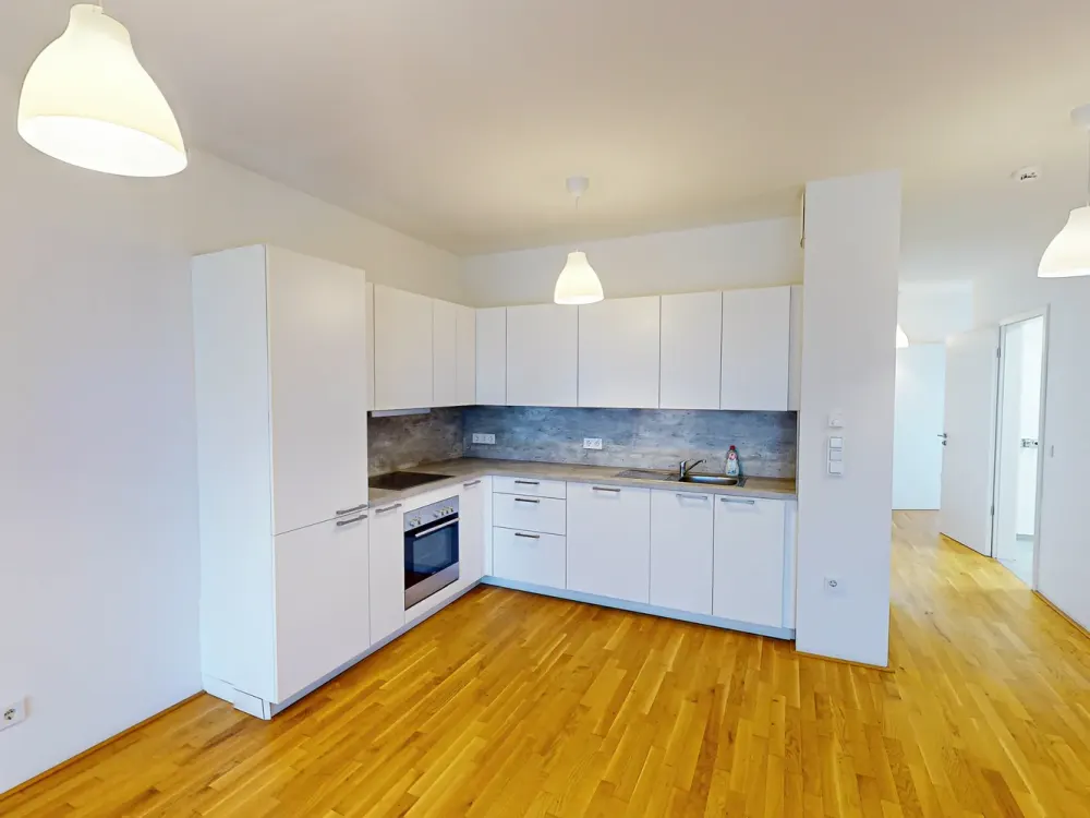 3-room apartment with balcony and Weser view in Bremer Überseestadt