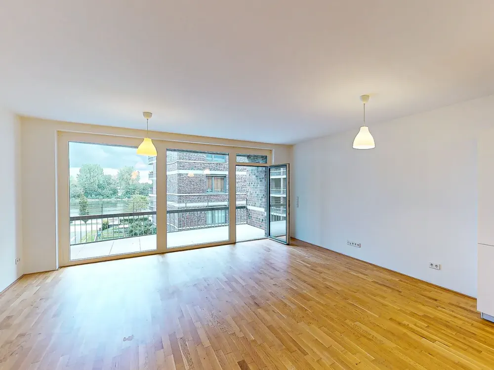 3-room apartment with balcony and Weser view in Bremer Überseestadt