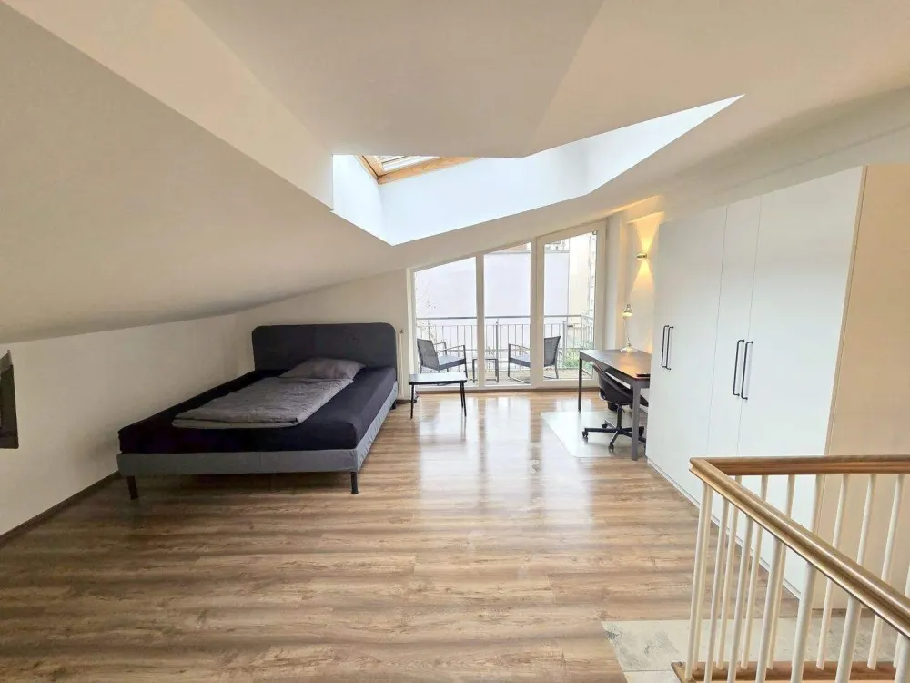 Ab 01.02.2027 - schickes und modernes 1-Zimmer-Apartment mit Balkon - top Lage im Frankfurter Ostend