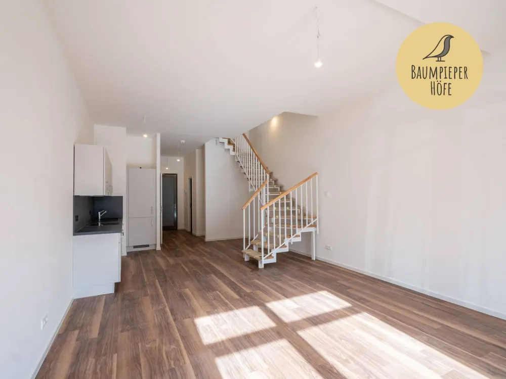 Maisonettewohnung mit Einbauküche und Terrasse