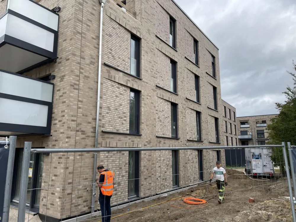 Erstbezug: Moderne 2-Zimmer-Wohnung im 2. OG mit Balkon, Einbauküche & Fußbodenheizung auf 66,5 m² - Jetzt schnell sein!