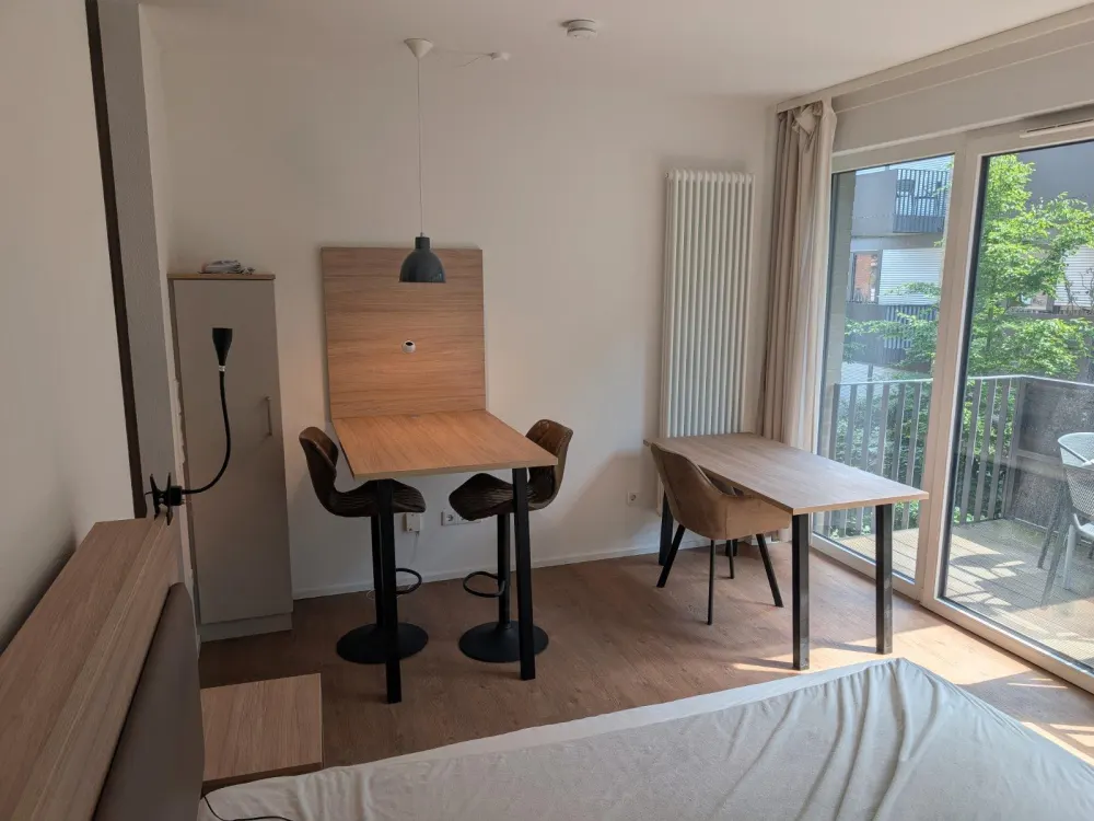 شقة حديثة بغرفة واحدة (شقة خدمة) في ROOMY Münster