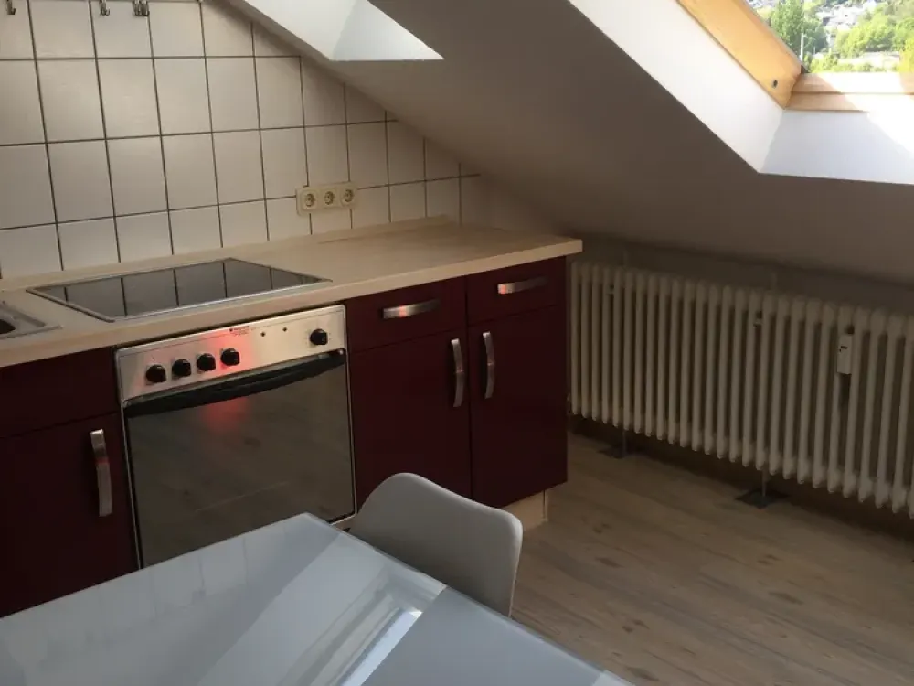 Möblierte Wohnung mit Dachterrasse