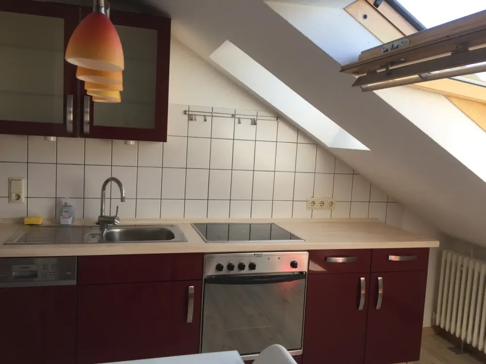 Möblierte Wohnung mit Dachterrasse