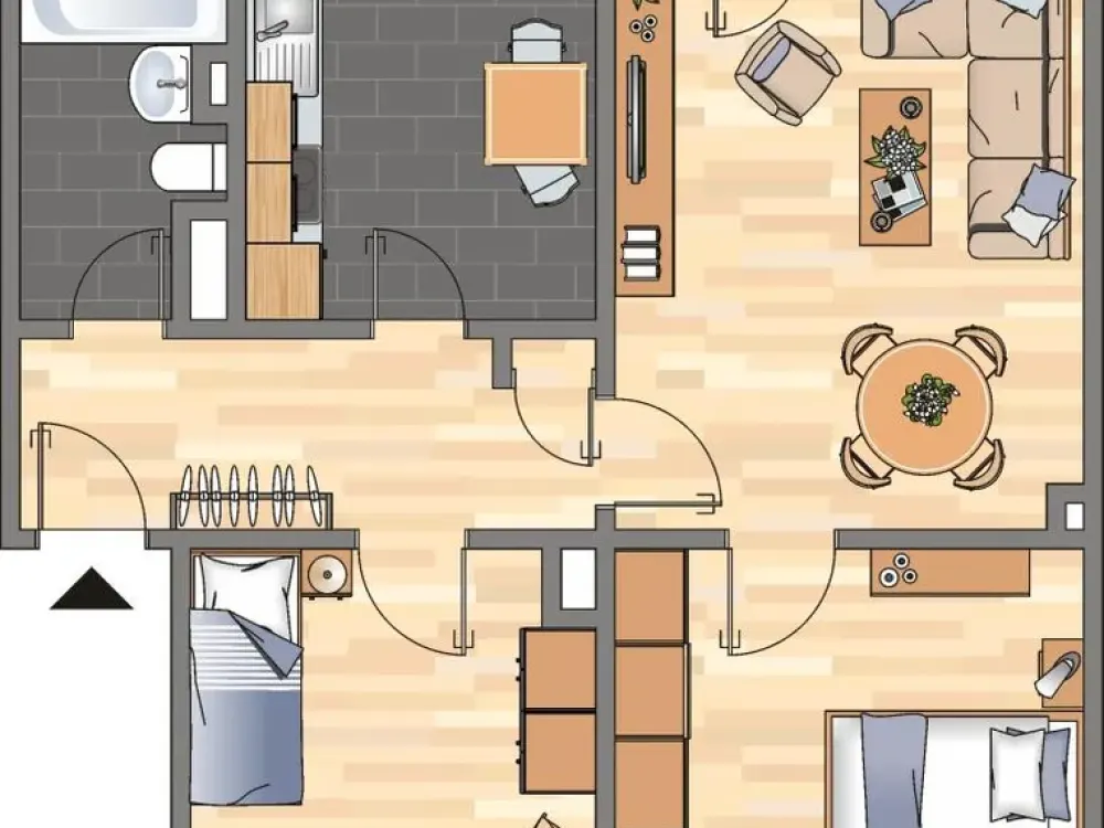 Demnächst frei! 3-Zimmer-Wohnung in Witten Mitte