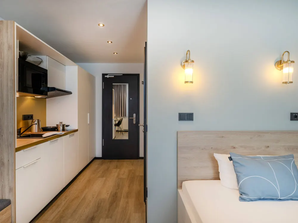Möbliertes Studio Apartment in einer Coliving-Community